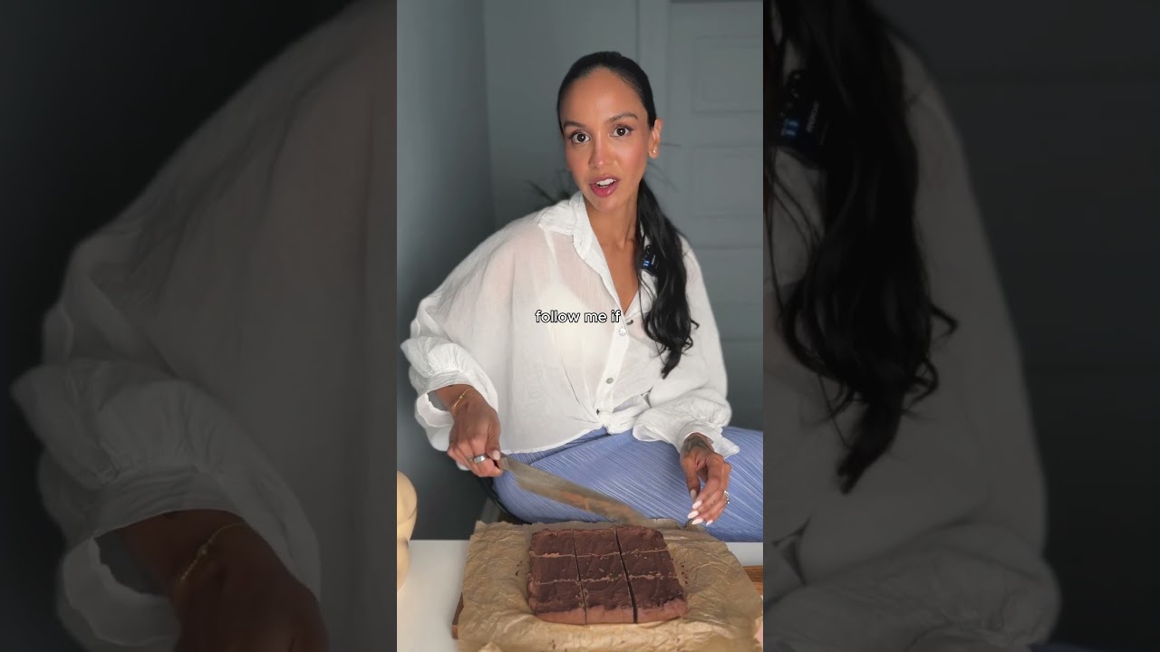 3-2-1 Фадж ✨ Шоколадная помадка из красной чечевицы с высоким содержанием клетчатки и соусом Кочу...