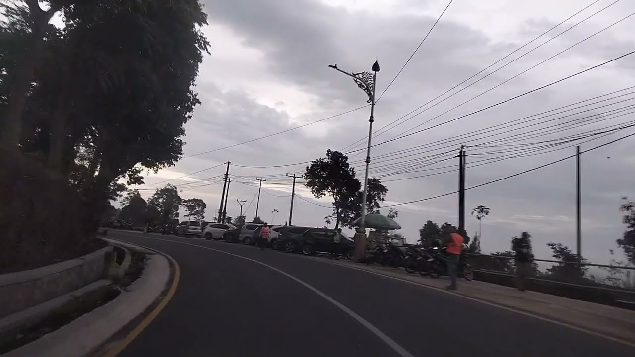 SEMAKIN INDAH JALUR LEMBANG-SUBANG//MENJELANG MALAM