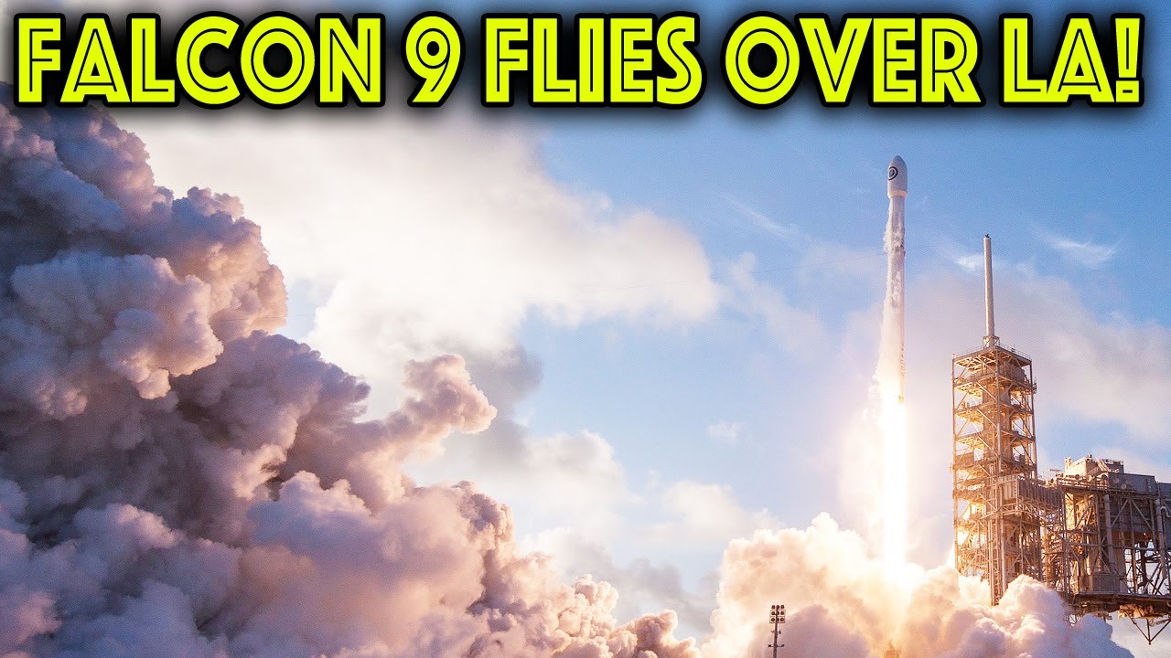 SpaceX PAZ Launch viewed from Malibu