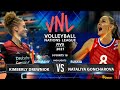 Kimberly Drewniok vs  Nataliya Goncharova | Germany vs Russia | VNL 2021 (HD)