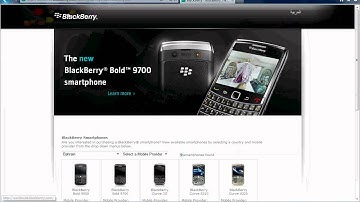 How to Update your BlackBerry to OS6