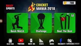 A BRAND NEW CRICKET GAME ( TECHNO GAMER)  NAME : CRICKET WORLD CUP TOURNAMENT 2018 REAL PRO SPORTS screenshot 3