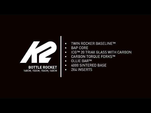 K2 Bottle Rocket Snowboard | 2020 K2 Snowboards