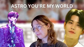 ASTRO (아스트로) - 'YOU'RE MY WORLD' Lyrics Reaction