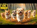 Baby Animals 4K (60FPS) - Nurturing The Energetic Charm Of Baby Animals With Relaxing Music