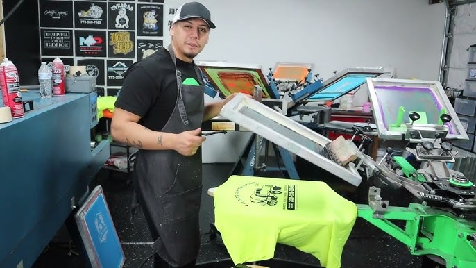 DIY PRINT SHOP Original T-Shirt Screen Printing Kit
