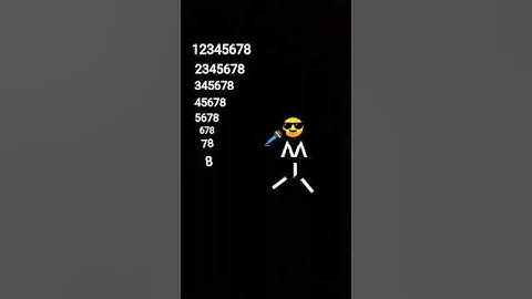 Thumbnail of 12345678 87654321 song