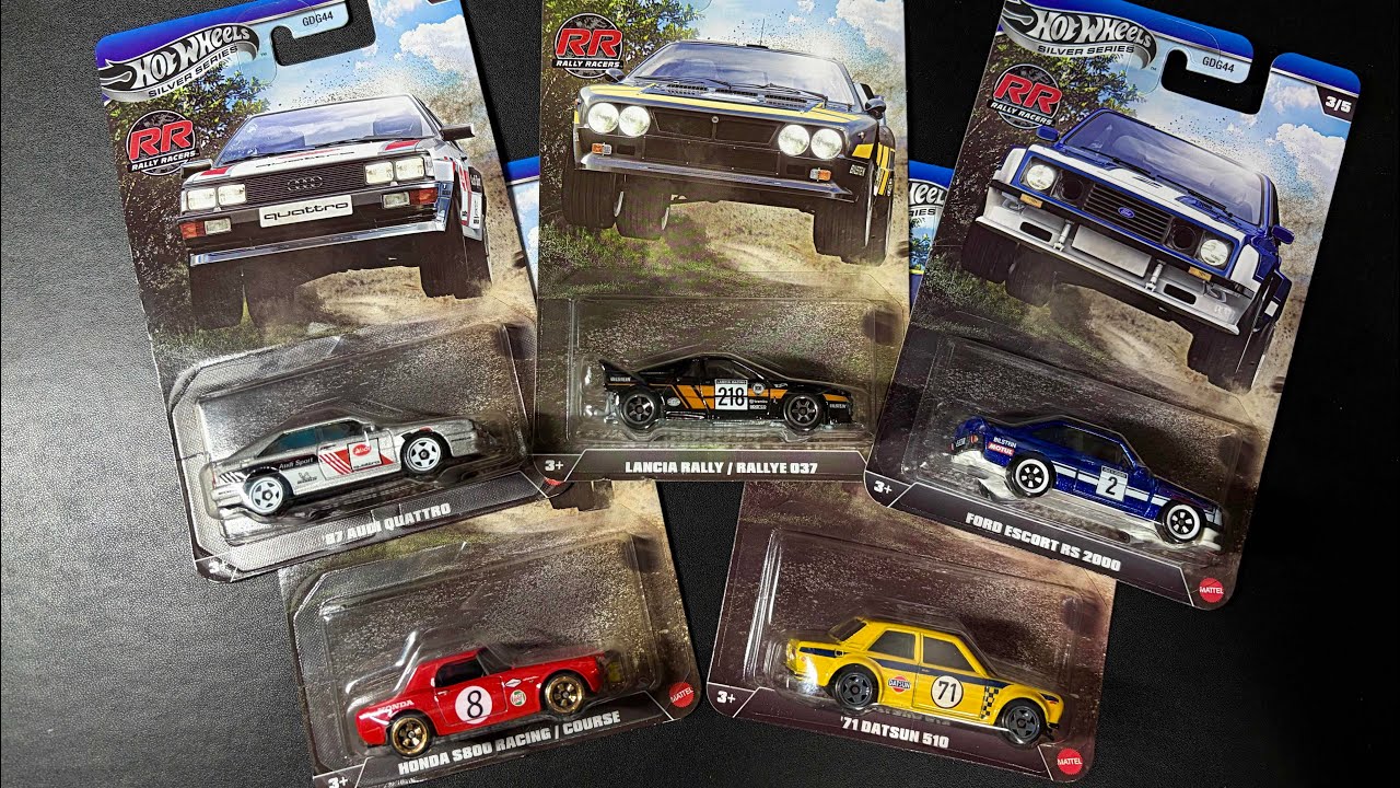 2026 Hot Wheels Silver Series Rally Racers (Unboxing)
