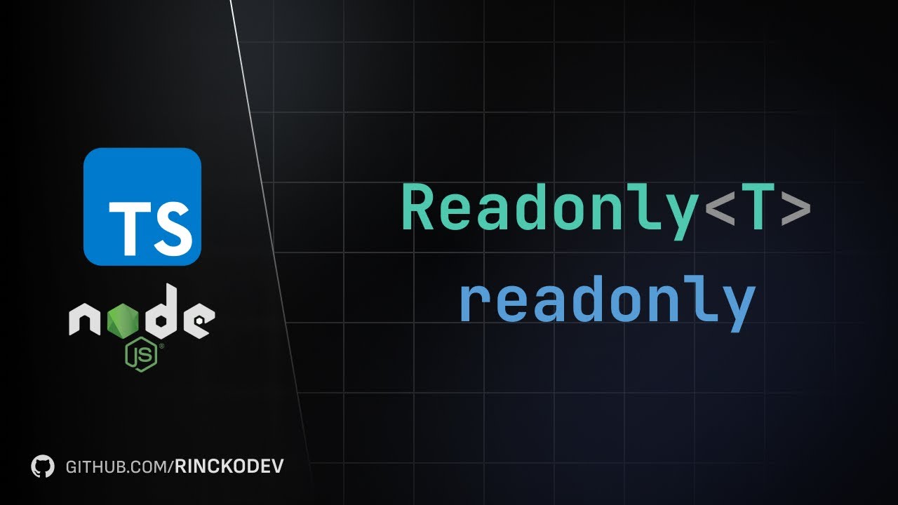 23 - readonly - Curso completo de Typescript em NodeJs - YouTube