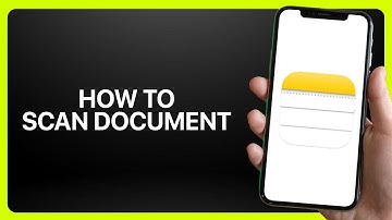 How To Scan Document In iPhone Notes App 2025! Tutorial