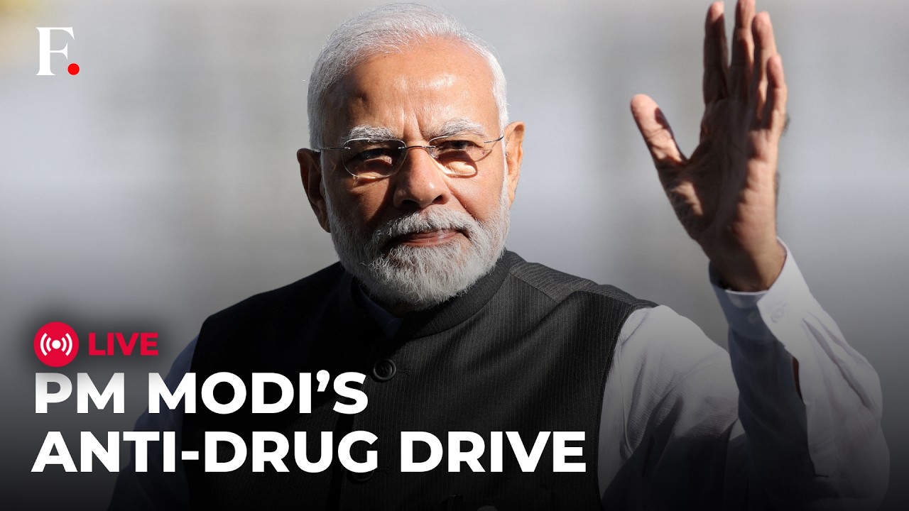 LIVE: PM Modi Launches Substance Abuse Awareness Campaign for Indian Youth | ‘Nasha Mukt Yuva' thumbnail