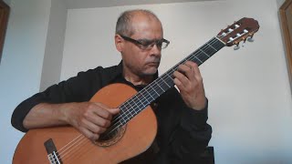Bach - Courante BWV 996 - Played Without Nails