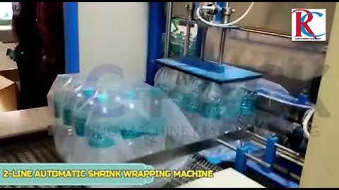 High-Speed Bottles Packaging Machine | Mineral Water Shrink Wrapping Machine | R C PACK