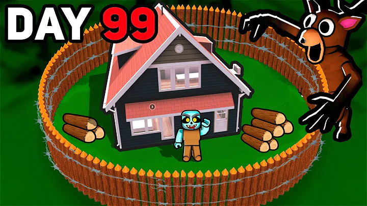 I Built My OWN HOUSE In 99 Nights In The Forest! 