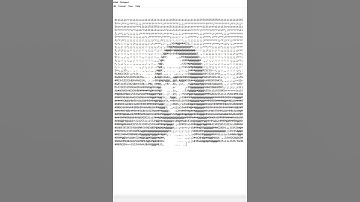 mona Lisa ascii art #shorts  #art  #computer