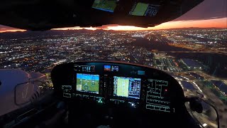 DA-42VI Flight Vlog Into Phoenix Sky Harbor International Airport!