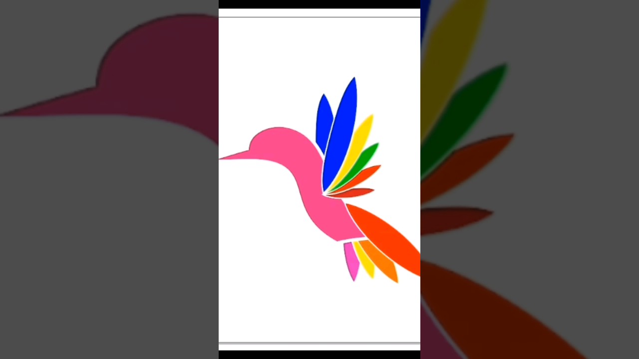 birb logo design #infographic #coreldraw #shorts #viralshorts
