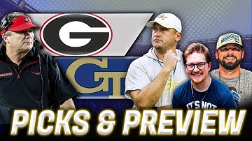 Georgia vs. Georgia Tech PREVIEW & PREDICTIONS | 2025 SEC Football
