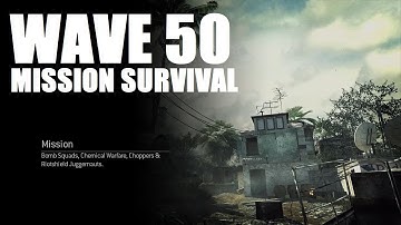 Mw3 Mission Solo Survival Wave 50 Modern Warfare 3