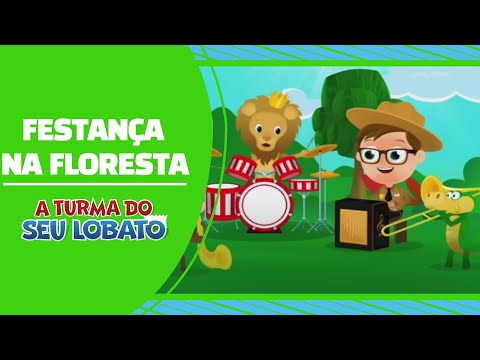 Festança na Floresta (INÉDITA) - DVD Infantil A Turma do Seu Lobato Volume 1