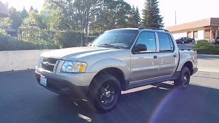 2005 Ford Explorer Sport Trac 4X4 109k miles video overview and walk around