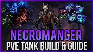 🛡️💀 Eso - Pve Necromancer Tank Build & Guide | Sets, Skills, Cp Etc. | Lost Depths - Update 35