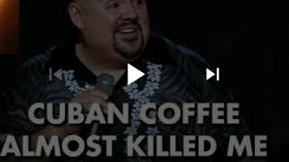 Reaction to Cuban coffee almost killed me  gabriel  Iglesias