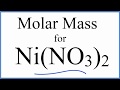 Molar Mass of Nickel(II) Nitrate