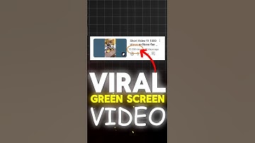 I Created Viral Green Screen Video