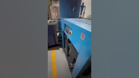 Kiểm tra định kỳ máy nén khí 22kw #automobile #cncmill #tintuc #machine  #aluminum