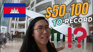 Visiting Olympia Mall Phnom Penh Cambodia [Walking Tour]