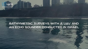 Bathymetric surveys with a UAV and an echo sounder successfully conducted in Israel