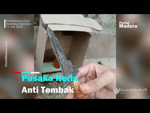 Pusaka Keris Milik Warga Sumenep 4nti Temb4k