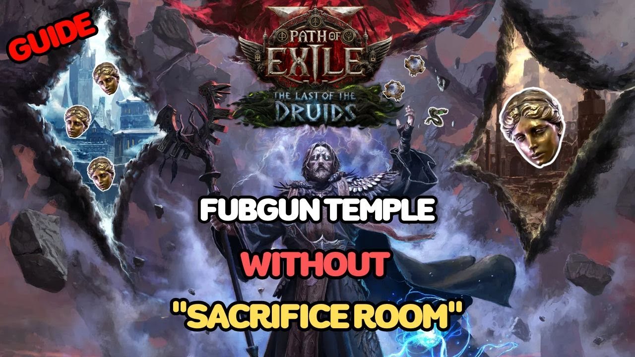 How to make Fubgun temple without "Sacrifice Room"  | Path of exile 2 - Fate of the vaal