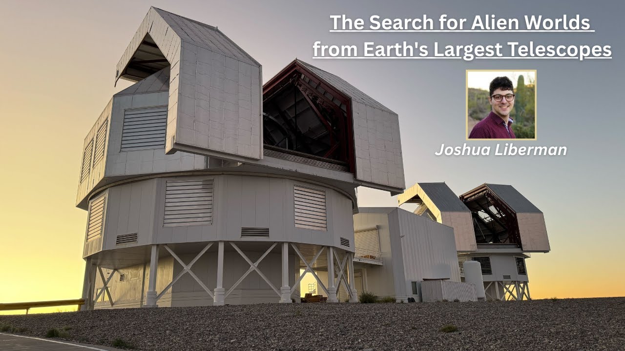 The Search for Alien Worlds from Earth's Largest Telescopes