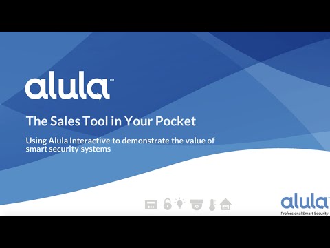 Alula Interactive Demo Mode Webinar - video from Alula
