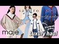 60% off BLACK FRIDAY ✨LUXURY HAUL✨ Sandro / maje/ Tory Burch Cardigans