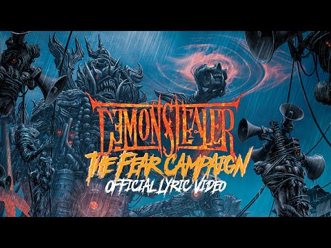 Demonstealer - The Fear Campaign (Official Lyric Video 2023) | Black Lion Records