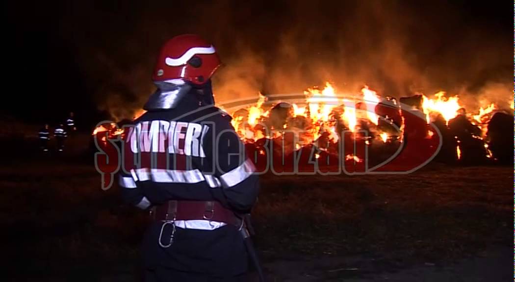 Buzau, incendiu furaje sdb newspaper mockup