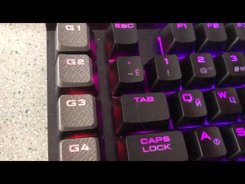 Клавиатура проводная Corsair K95 RGB Platinum Cherry MX Brown USB Black (CH-9127012-RU)