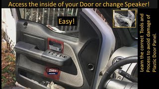 Door Panel Removal, 2004 thru 2008 Ford F-150