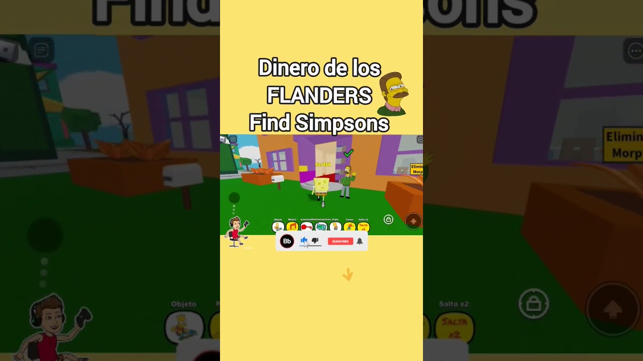 Encuentra el DINERO DE FLANDERS en FIND THE SIMPSON 
