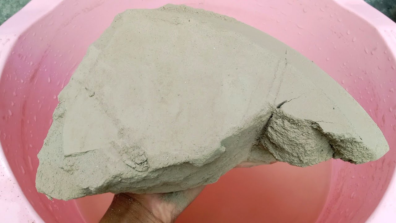ASMR Pure mud water crumbling & dipping🤤 oddlysatisfying YouTube