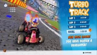CTR Turbo Track Developer Time Trial