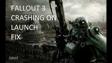 Fallout 3 Crash Fix (2025)