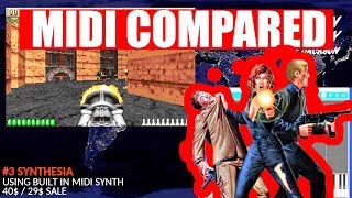 ROTT - Goin' down the fast way - MIDI music on 8 software players vs real Roland JV-1010 compared