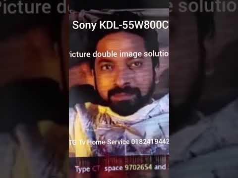 KDL-55W800C picture double