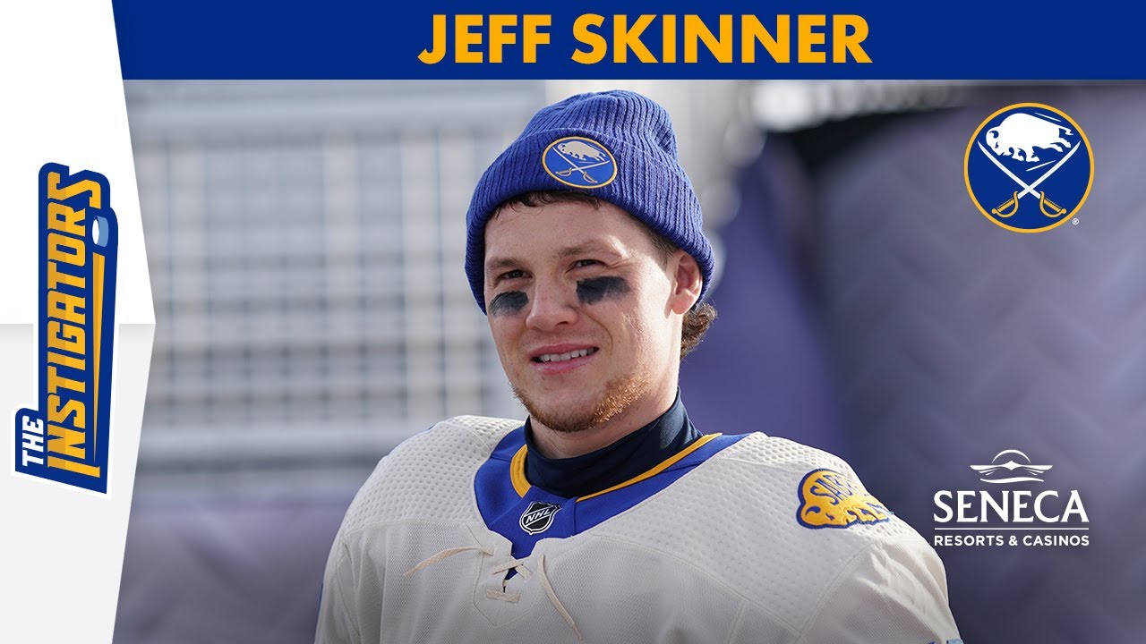 Jeff Skinner's First Pitch!  Buffalo Sabres: Embedded 