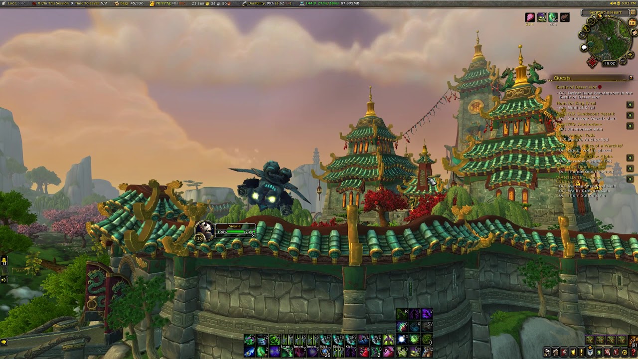 WoW Temple of the Jade Serpent instance entrance YouTube