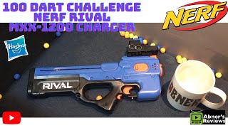 100 Darts Challenge - NERF Rival MXX-1200 Charger
